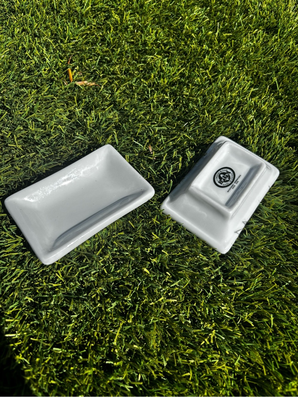 White Ceramic soy sauce set-cordon bleu